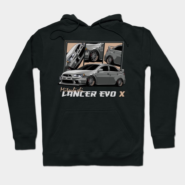 Mitsubishi Lancer EVO X, Evolution x JDM Hoodie by T-JD